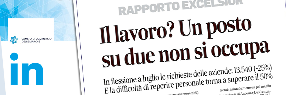 Lavoro e occupazione: i dati di luglio nella nostra regione  