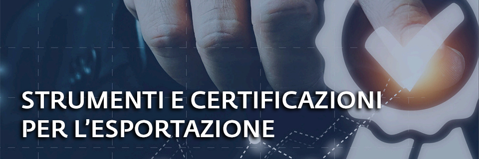 Ciclo di incontri on line “Strumenti e certificazioni per l’esportazione e la competitività sui mercati esteri” (16-27 novembre – 11 dicembre)