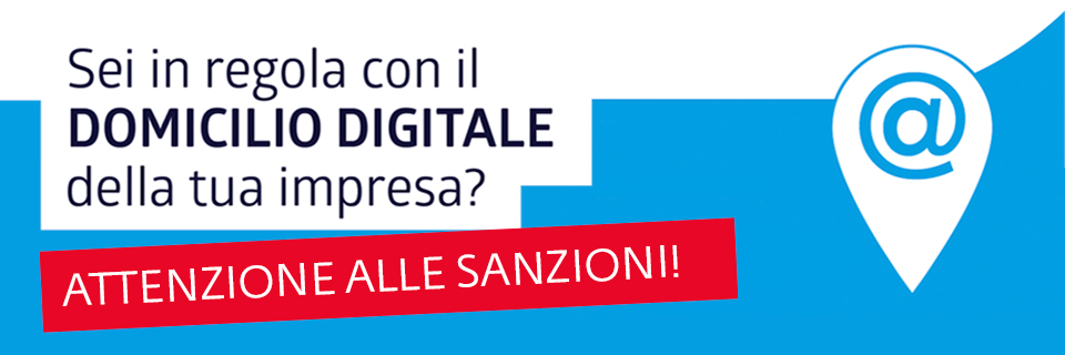 Domicilio digitale (PEC), da settembre scattano le sanzioni: sono circa 8.000 le imprese interessate