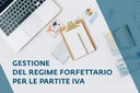 Webinar gratuito "Gestione del regime forfettario per le partite IVA" (11 aprile)